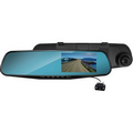 Coby 1080p HD Rear View Mirror Dashcam with 2 Cameras